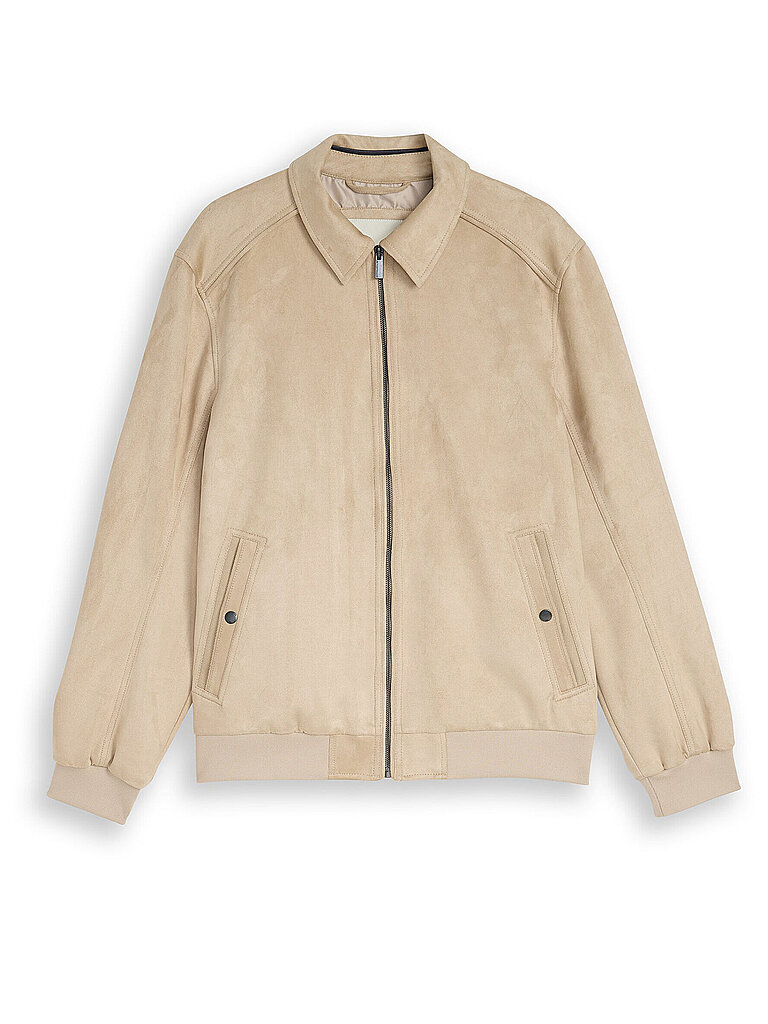 TOM TAILOR Lederjacke beige   L herren 2